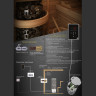 Электрическая печь SAWO PHOENIX PNX3-75Ni2-P (7,5 кВт, нержавейка, выносной пульт, напольная, встроенный блок мощности)